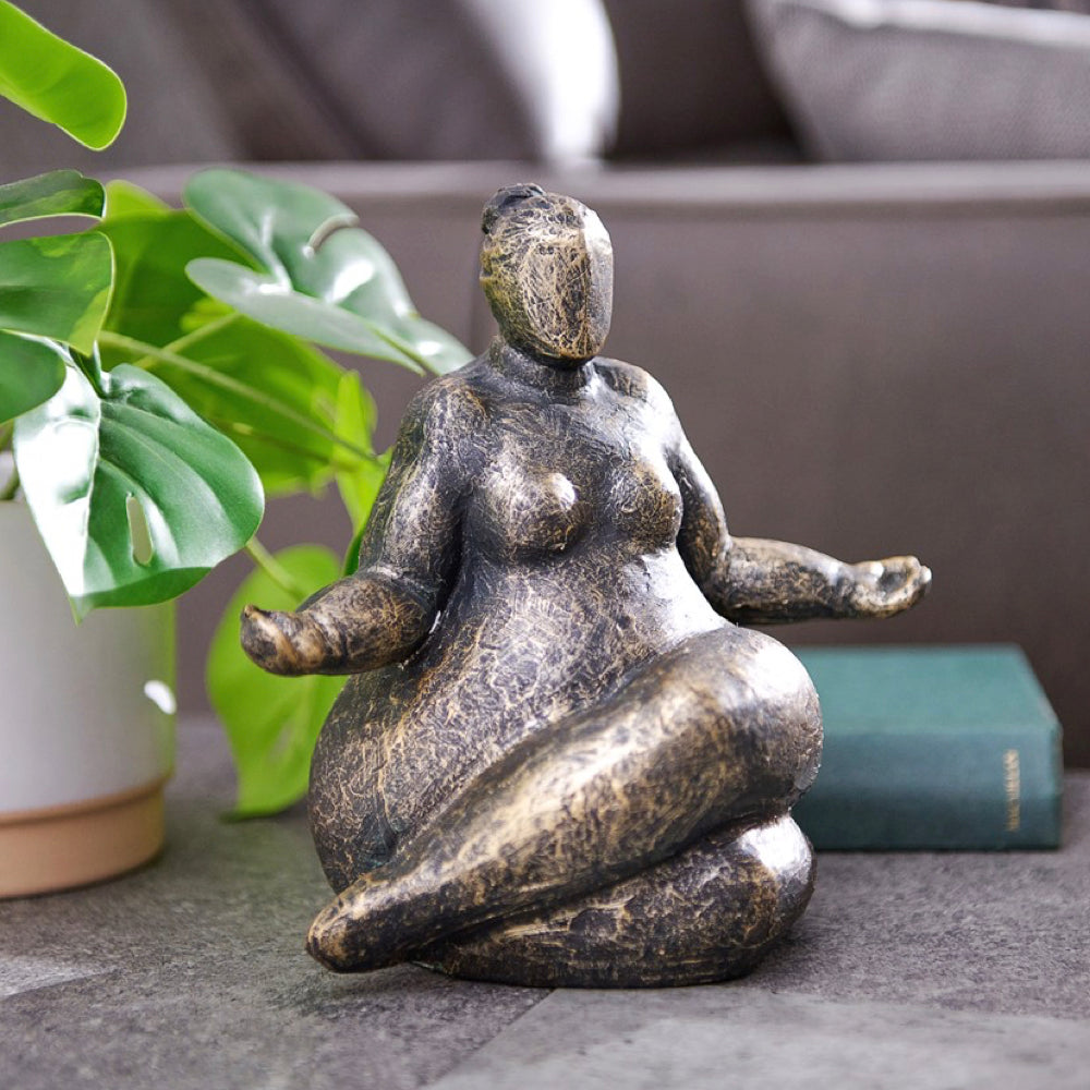 Freya Meditating Female Sculpture | Red Lobster Gallery | Sheringham