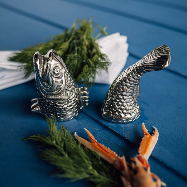 Fish Salt & Pepper Cruet Set