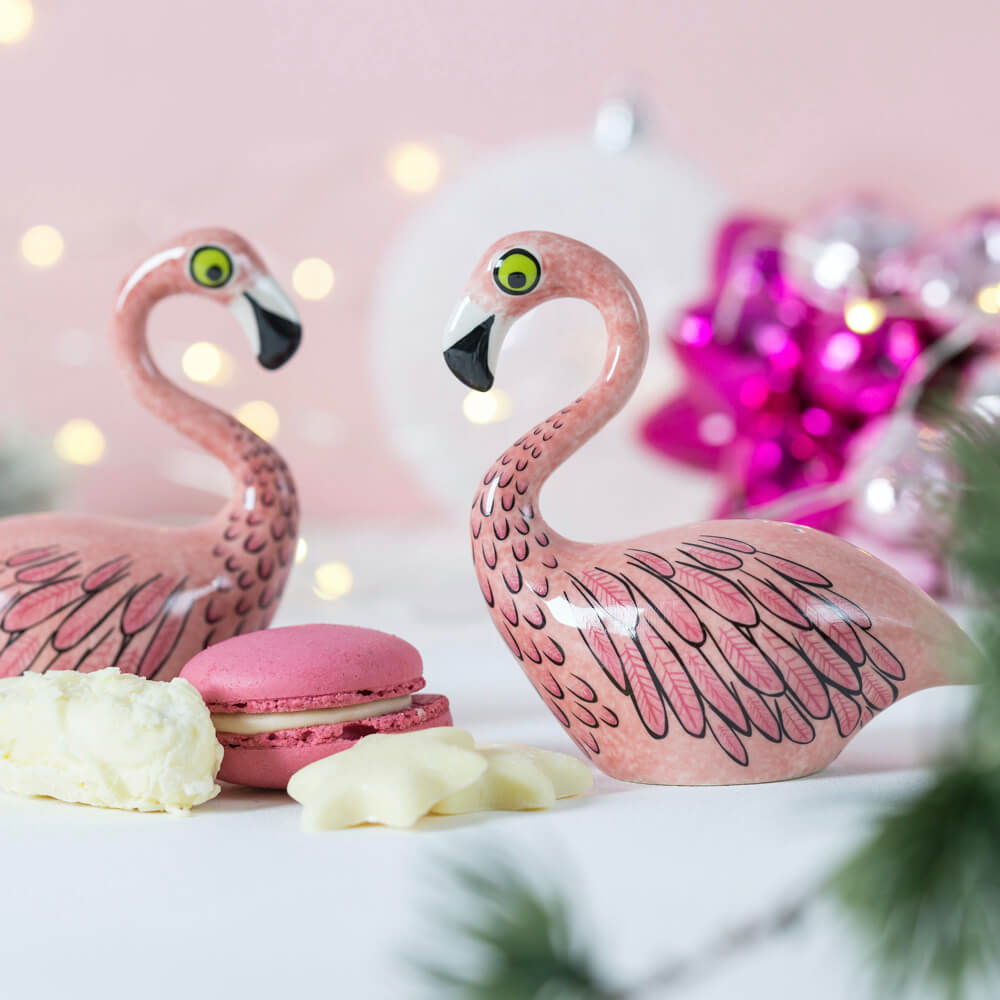 Flamingo Salt & Pepper Shakers | Red Lobster Gallery | Hannah Turner