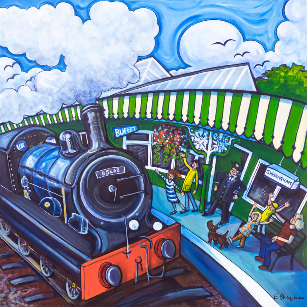 Full Steam Ahead | Limited Edition Print | Red Lobster Gallery