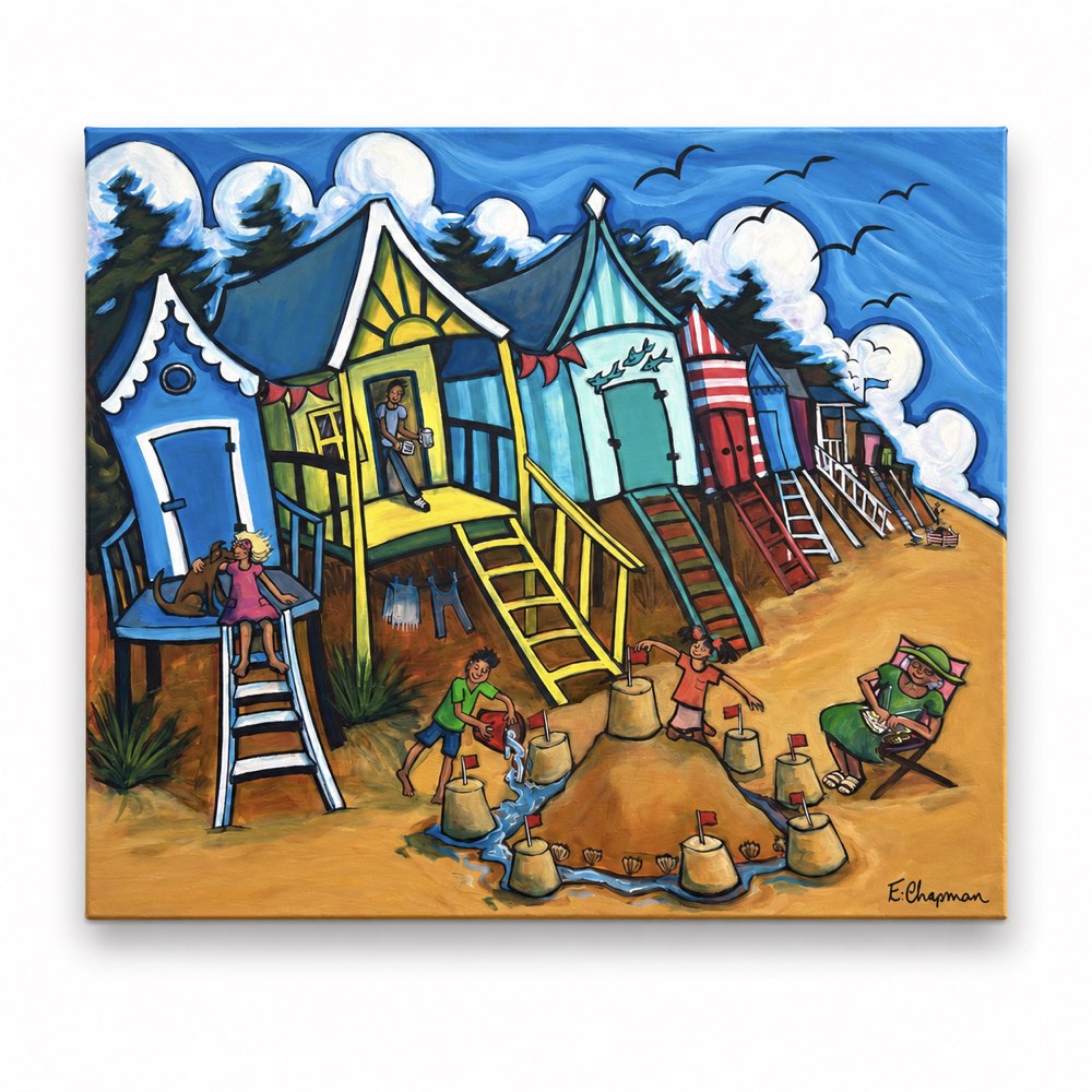 Fun in the Sun, Wells next the Sea | Original by Emily Chapman