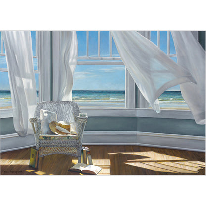 Gentle Reader | Framed Canvas Print