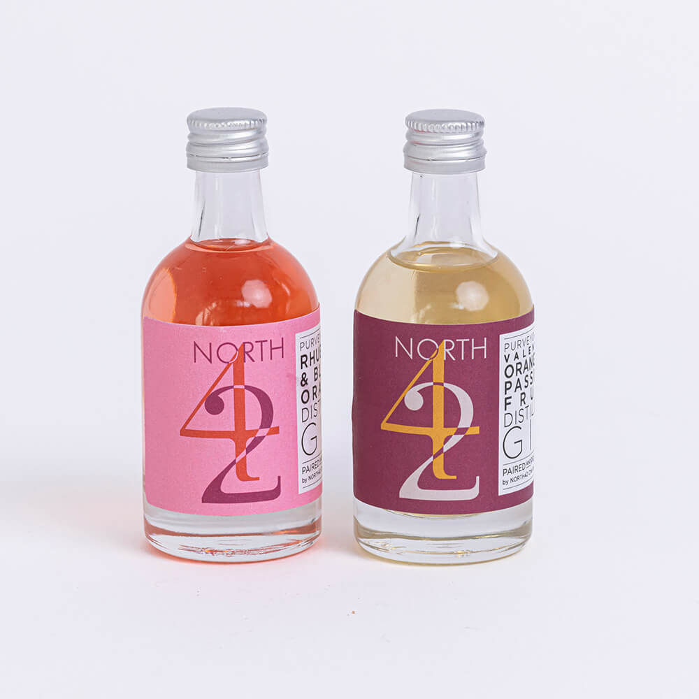 North42 5cl Gin Bottles