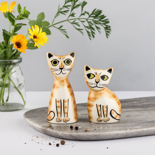 Cat Salt & Pepper Shaker Set