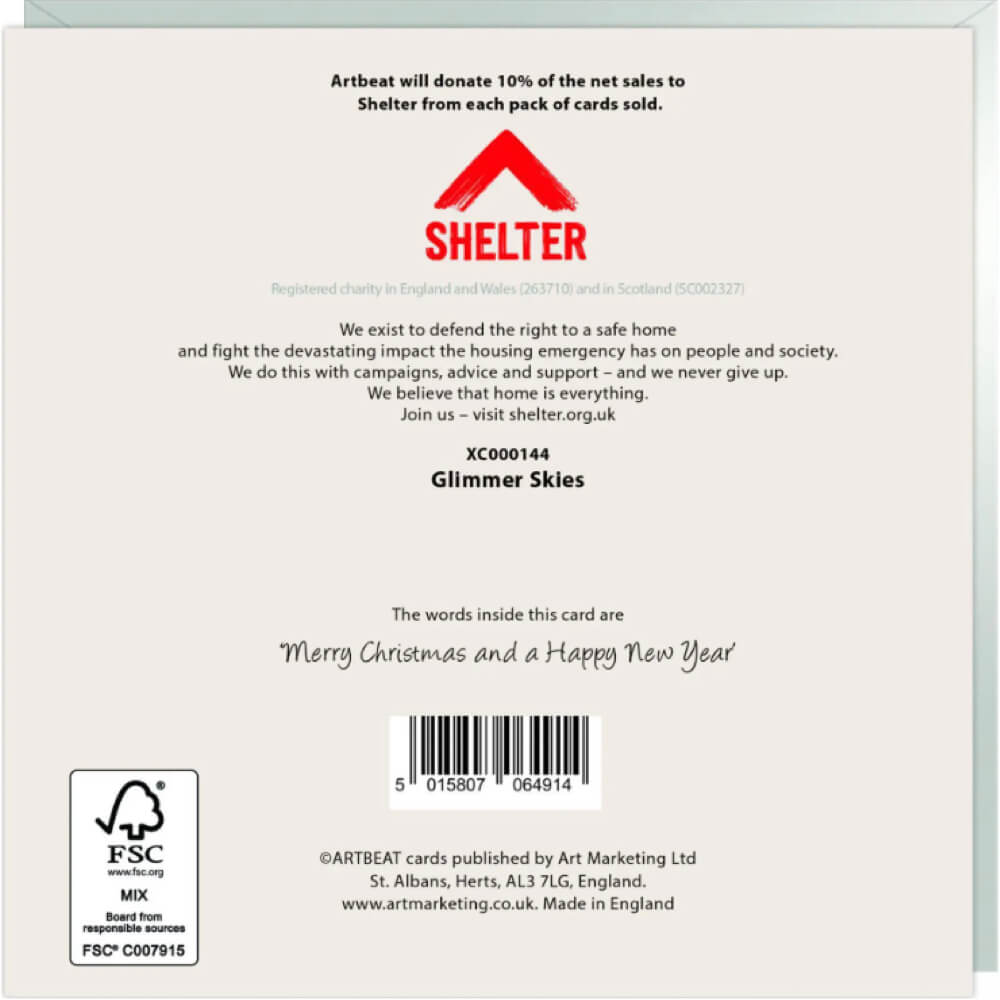 Glimmer Skies – Pack of 6 Cards