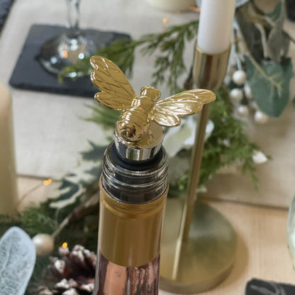 Gold Bee Bottle Stopper | Red Lobster Gallery