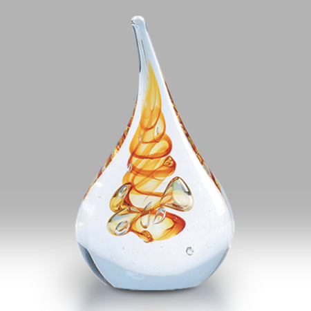 Crystal Teardrop Paperweight