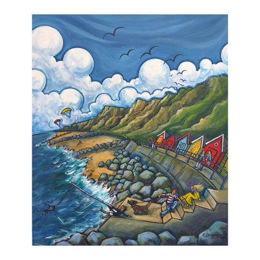 Gone Fishing, Sheringham | Original by Emily Chapman