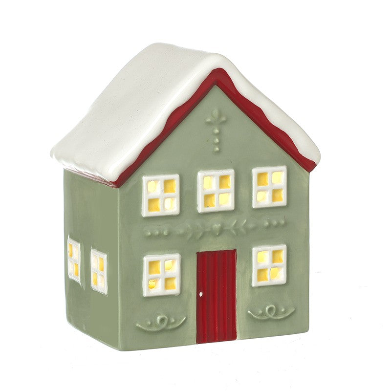 Green House with Snow | LED