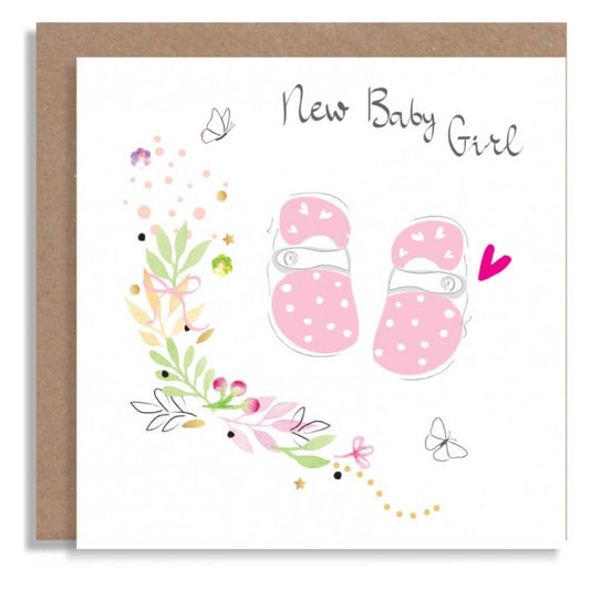 New Baby Girl Card