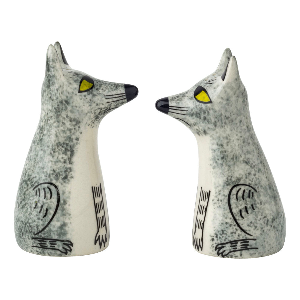 Wolf Salt & Pepper Shakers