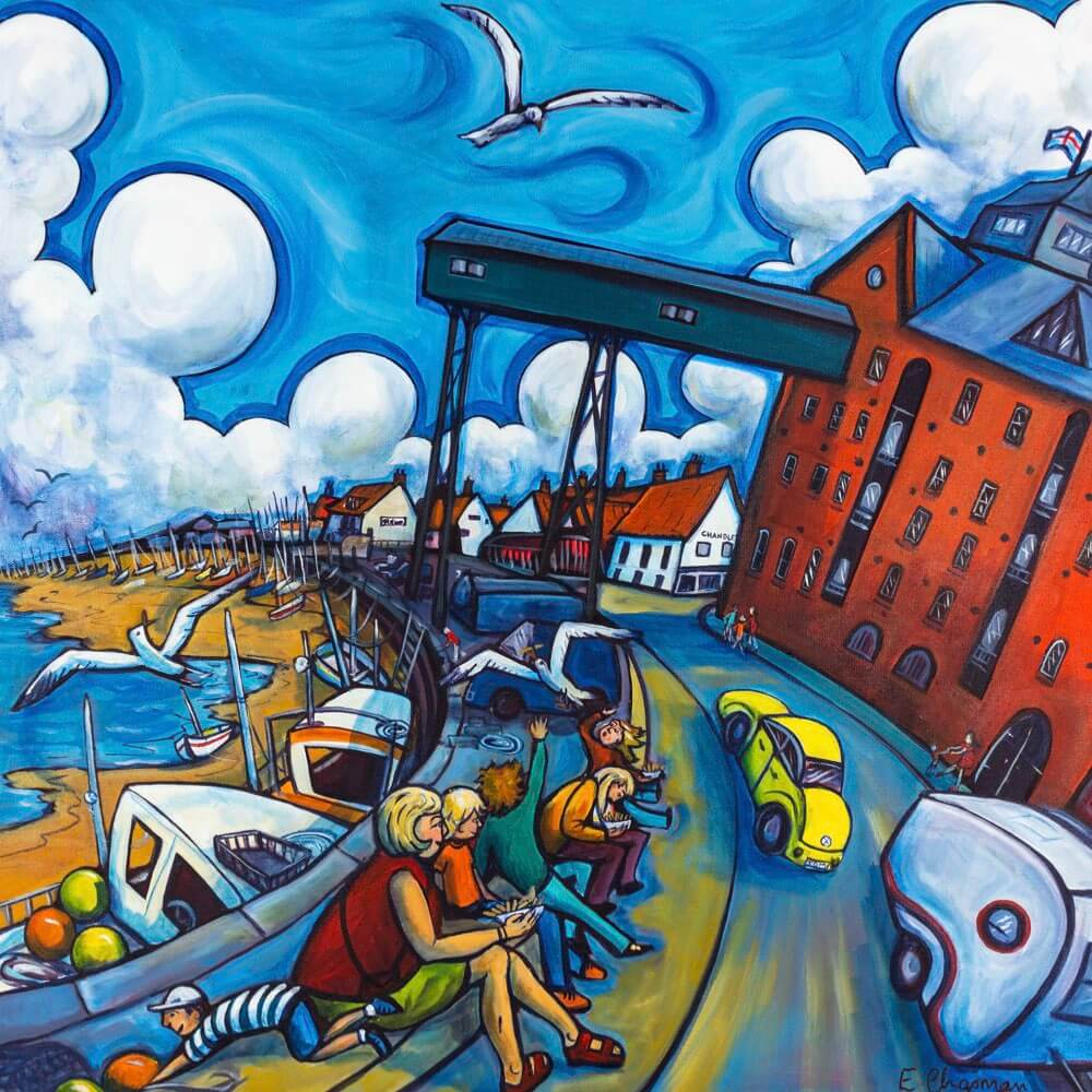 Harbour Feast | Limited Edition Print by Emily Chapman