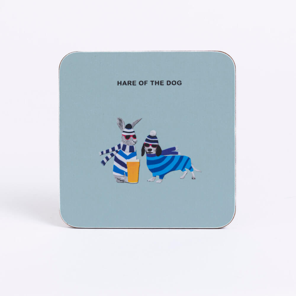 Hare of the Dog Coaster | The Dog Lovers Hamper | Red Lobster Gallery