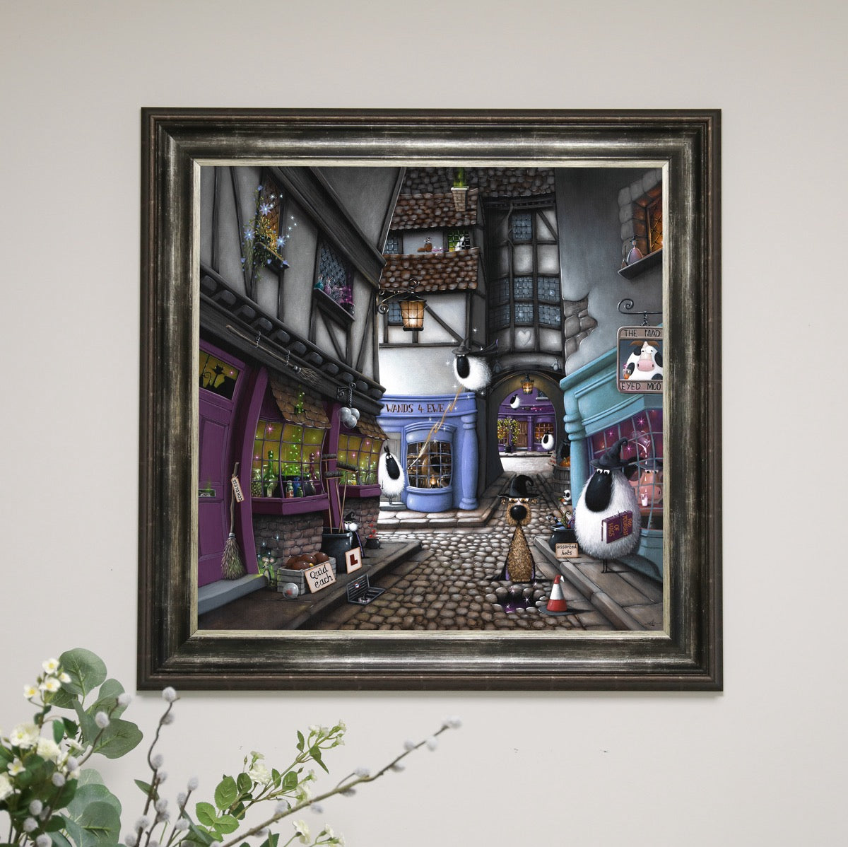 Watch Out Harry | Framed Print by Simon Clarke