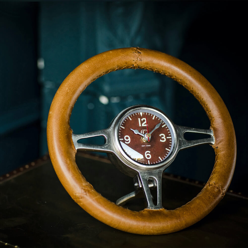 Hawthorn Desk Clock - Clocks at Red Lobster Gallery