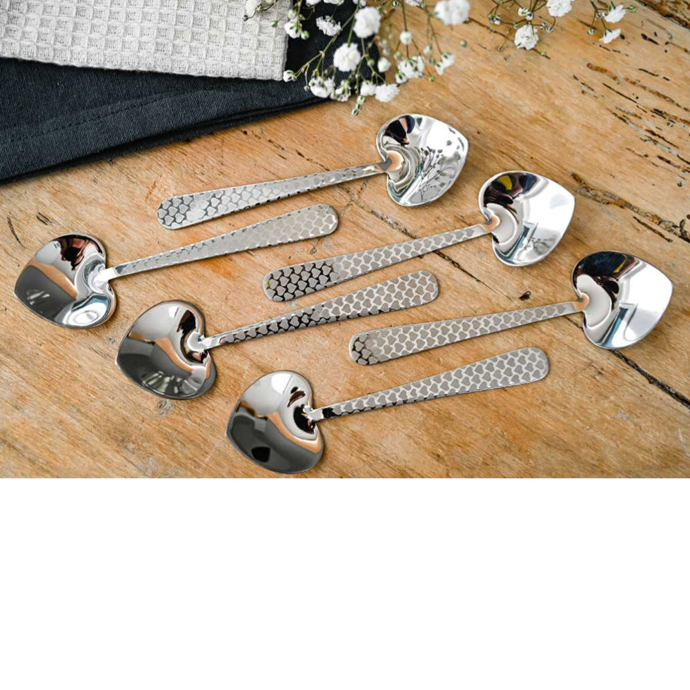 Heart Teaspoon Set
