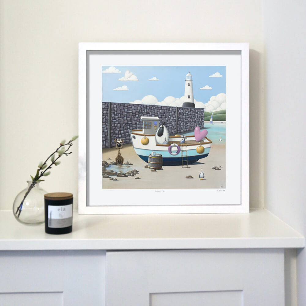 Helping Ewe | Framed Print