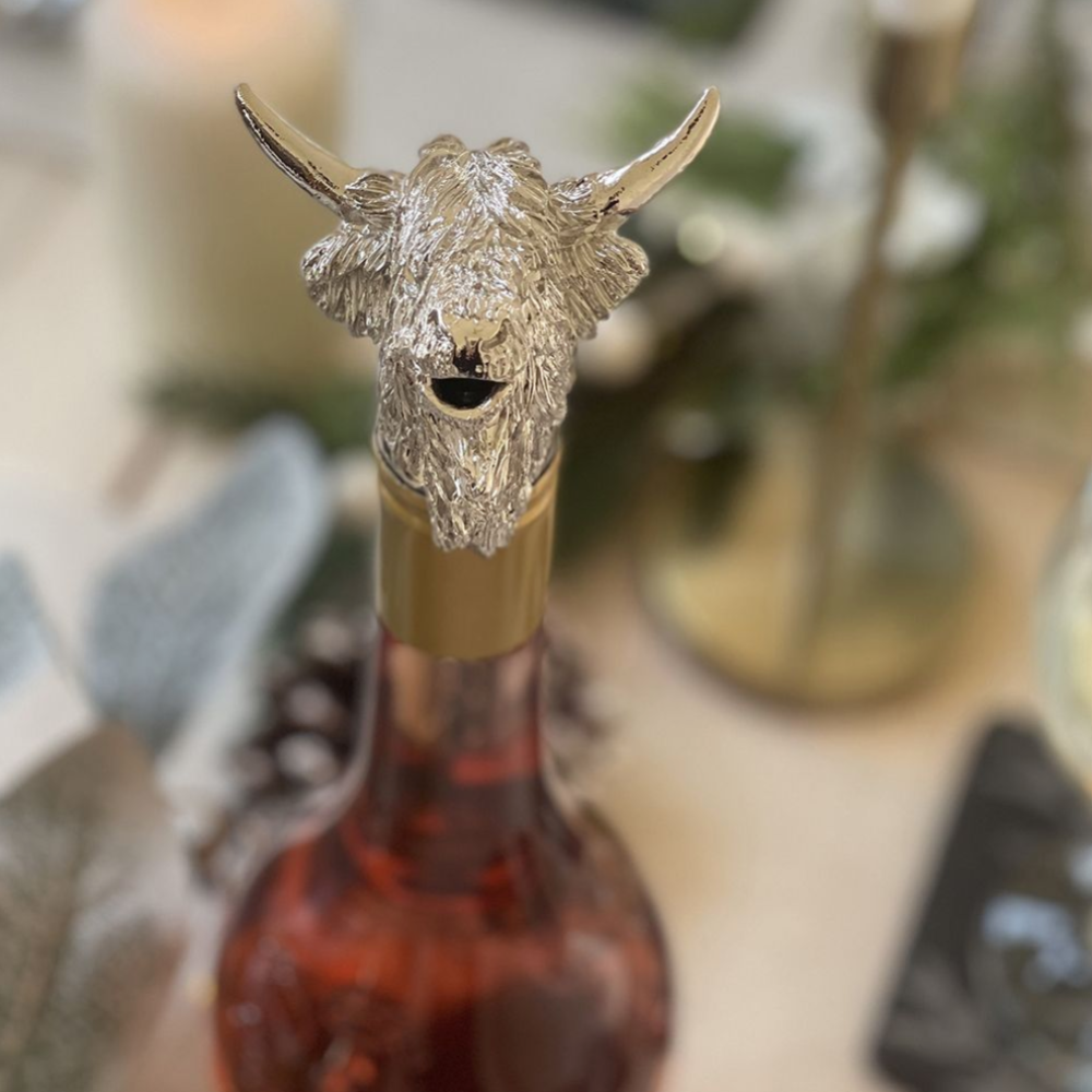 Highland Cow Bottle Pourer | Red Lobster Gallery