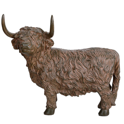 Highland Cow Sculpture