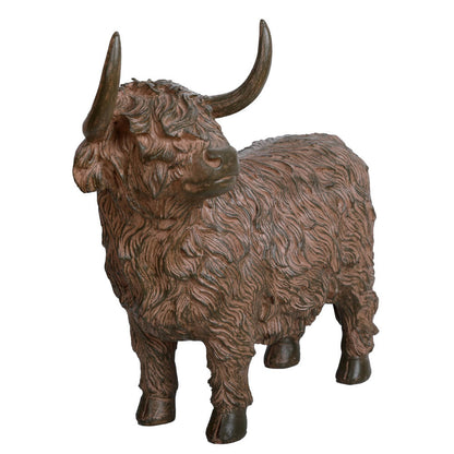 Highland Cow Sculpture