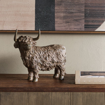 Highland Cow Sculpture