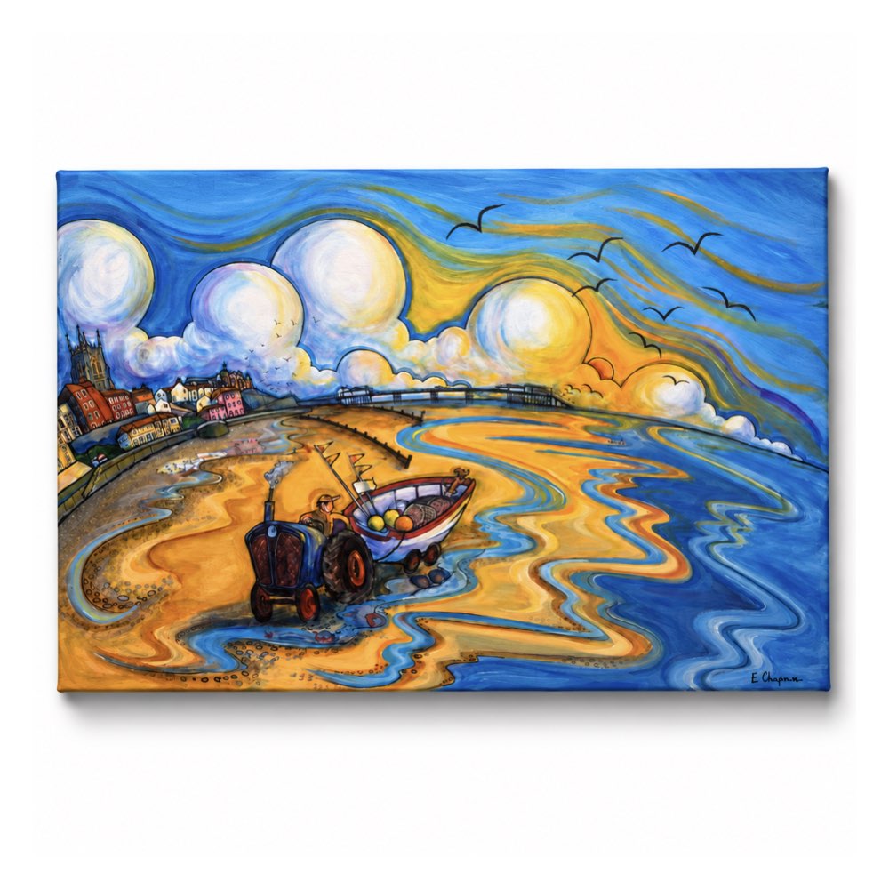 Homeward Bound, A Cromer Sunset | Original by Emily Chapman