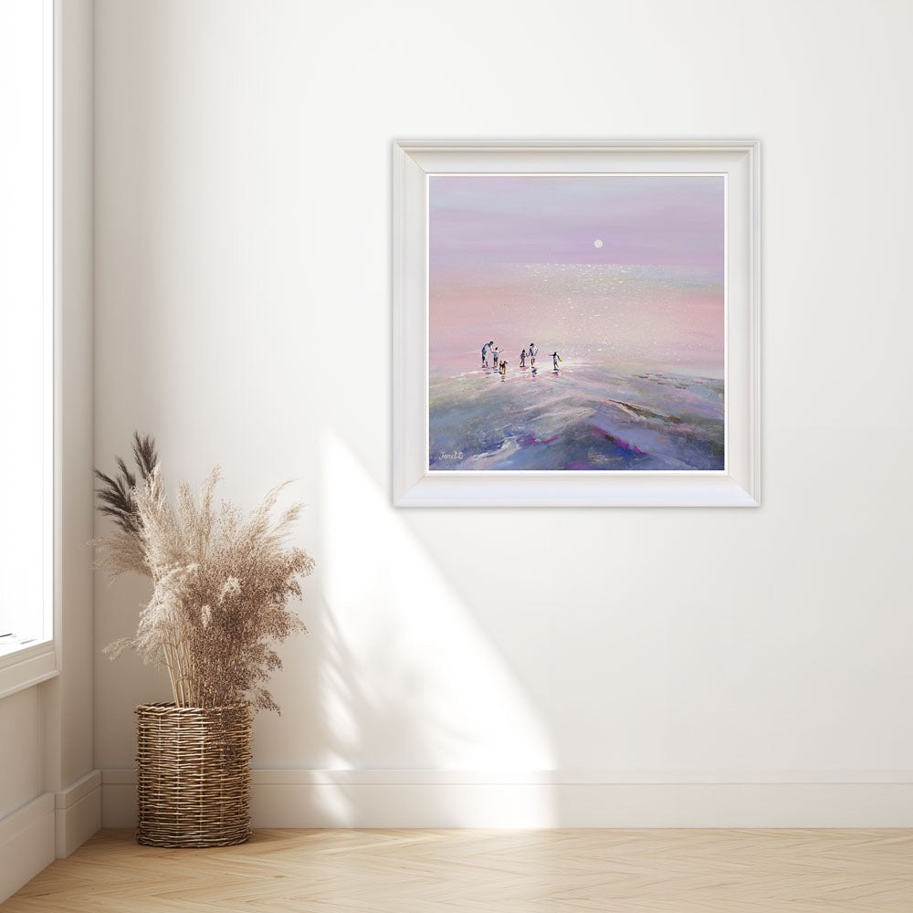 Evening Paddle | Framed Print by Janet Gammans