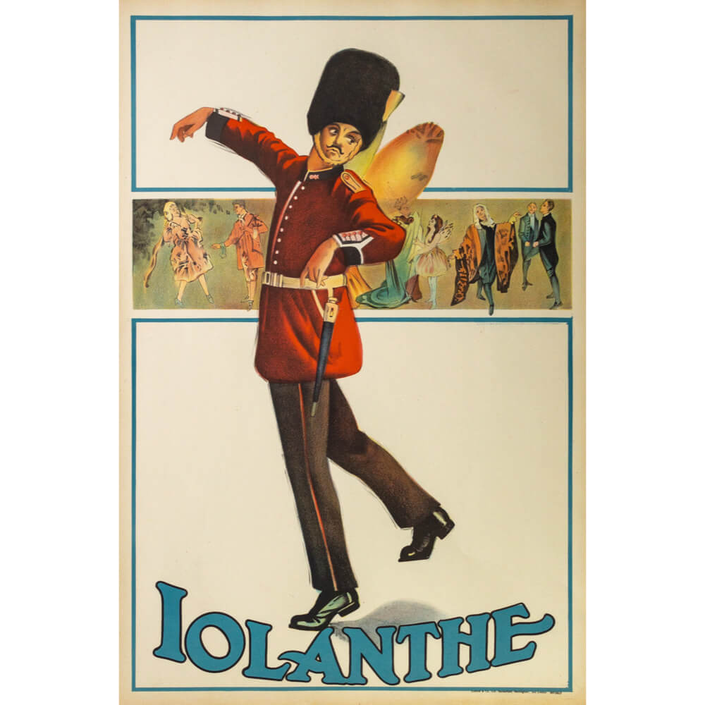 Iolanthe 1910-1920 Original Vintage Poster | Red Lobster Gallery