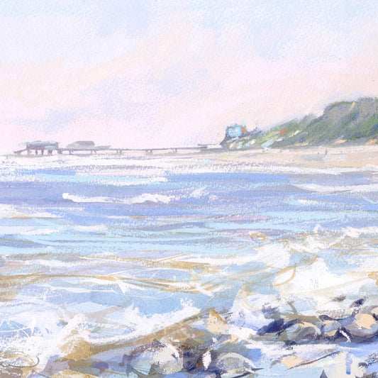 Looking back to Cromer | Card