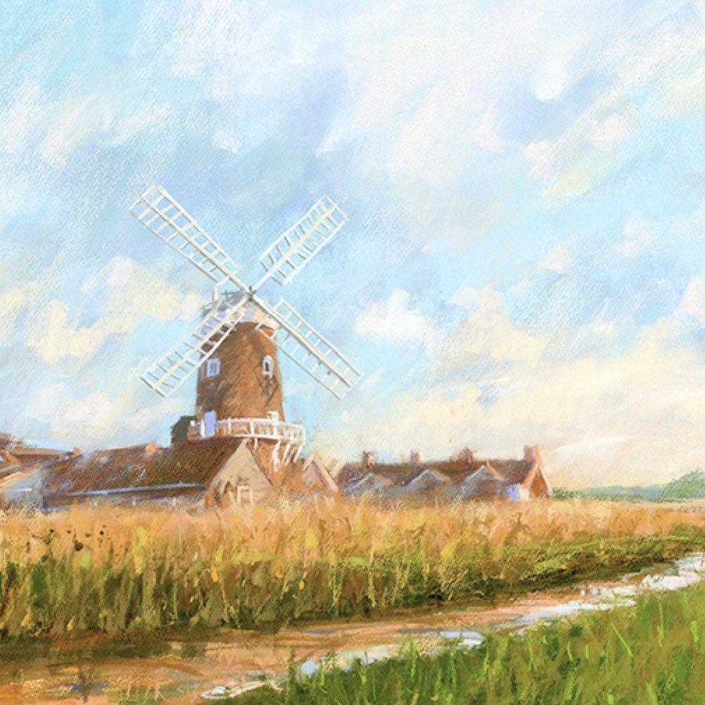 The Windmill at Cley | Card