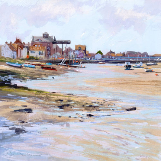 Wells-next-the-Sea original painting by James Bartholomew | Red Lobster Gallery