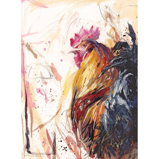 Welsummer Cockerel by James Bartholomew RSMA | Red Lobster Gallery