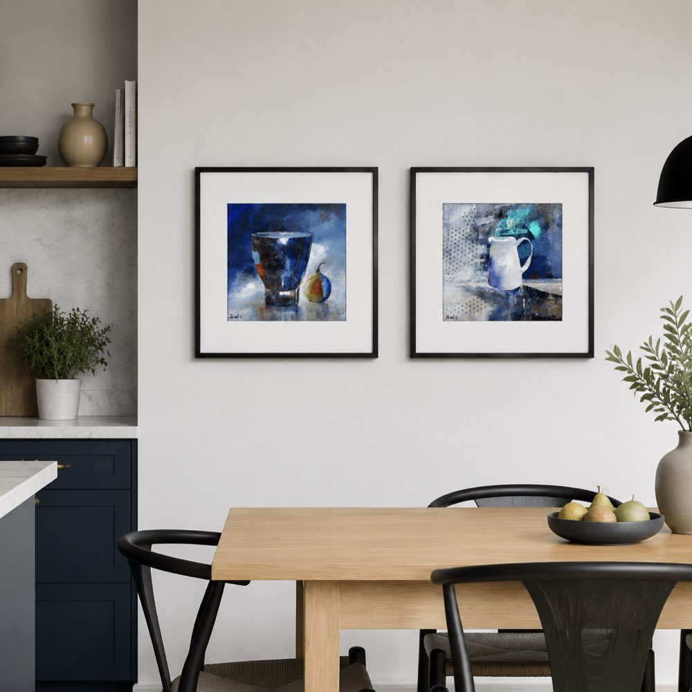 Blue Echoes | Original Painting by Janet Gammans