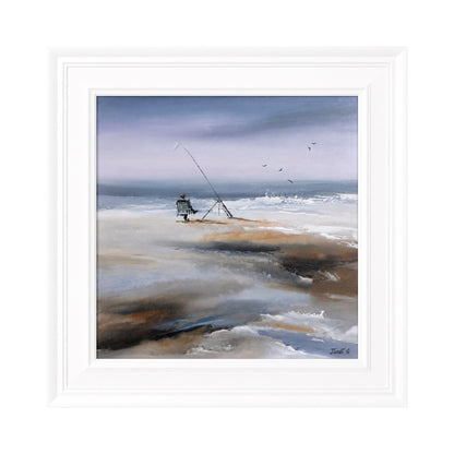 Surf Fishing by | Original by Janet Gammans