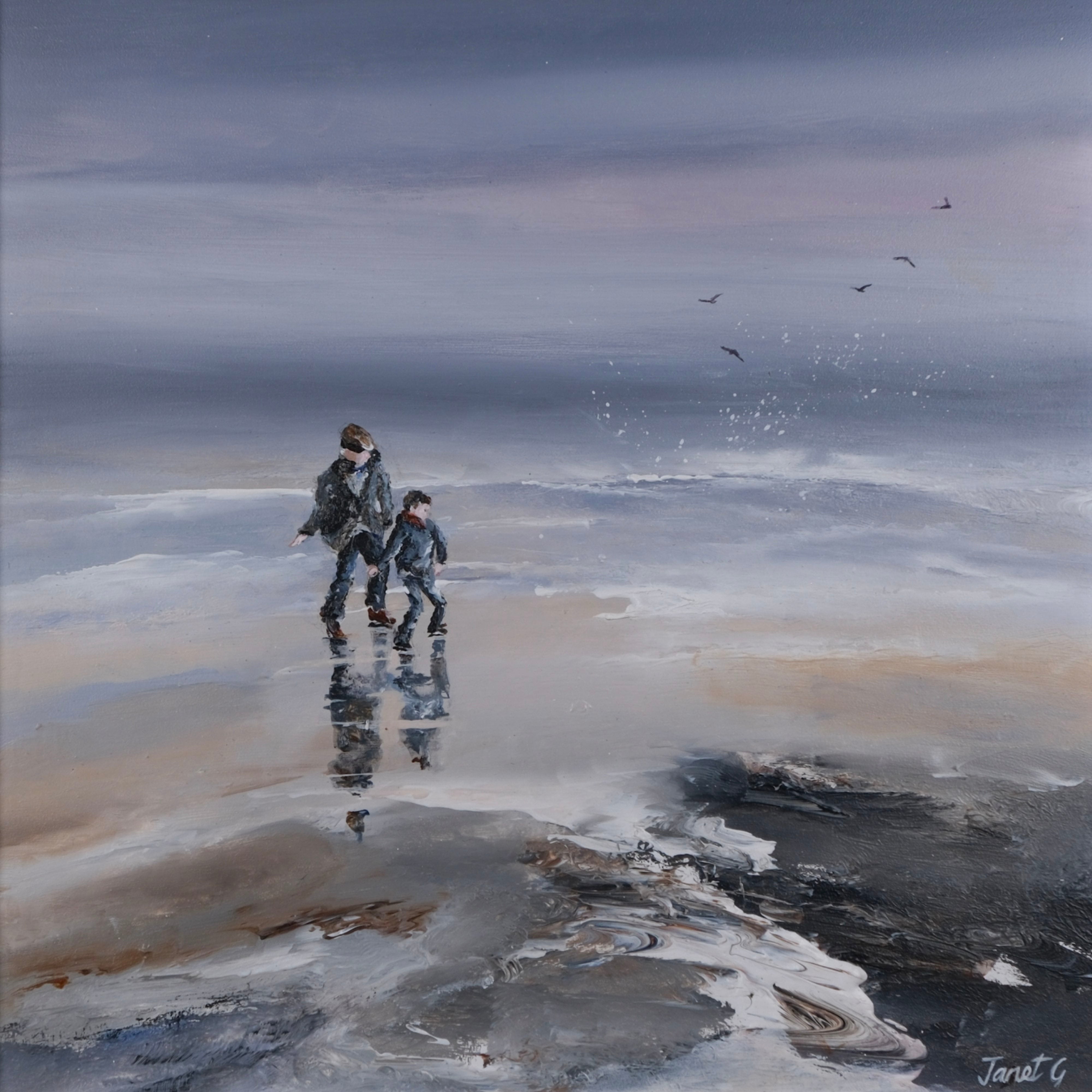 Skimming Stones | Original by Janet Gammans