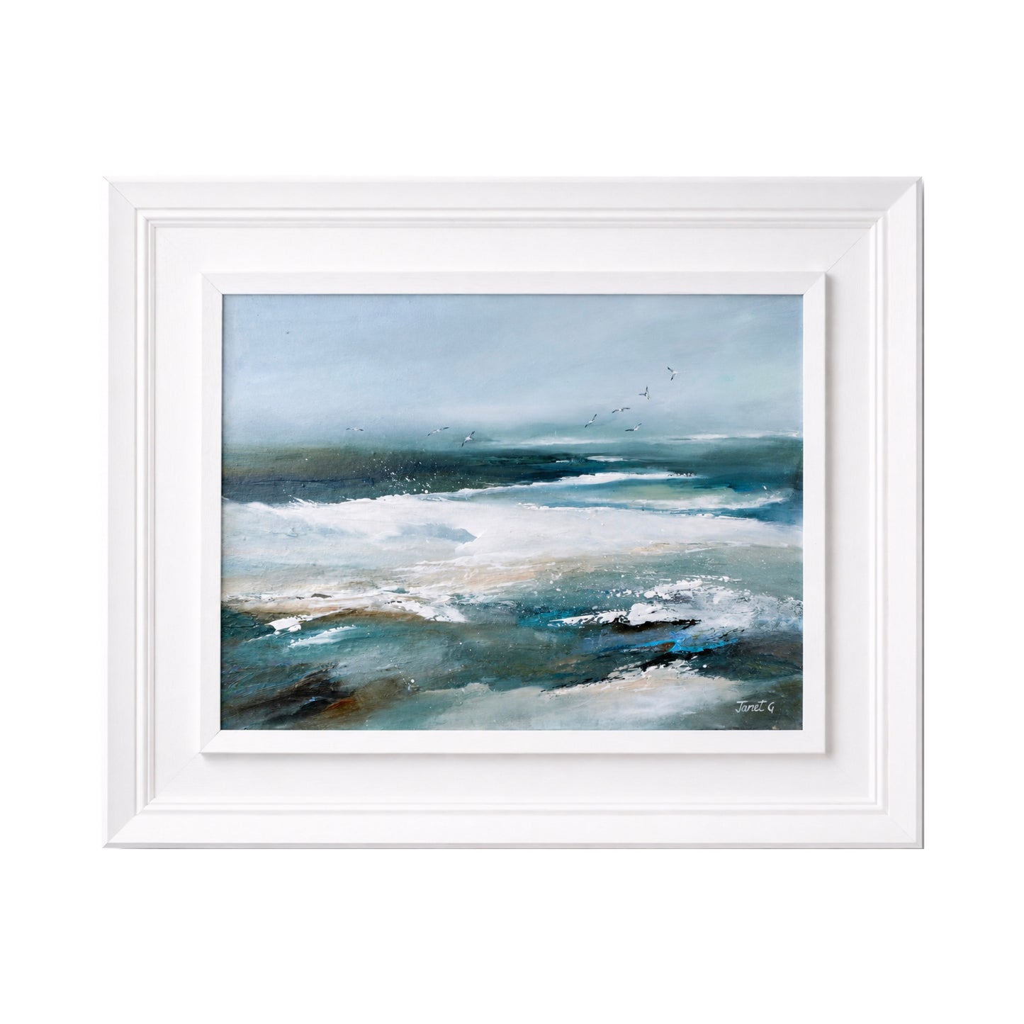 Life on the Ocean Wave  | Original by Janet Gammans