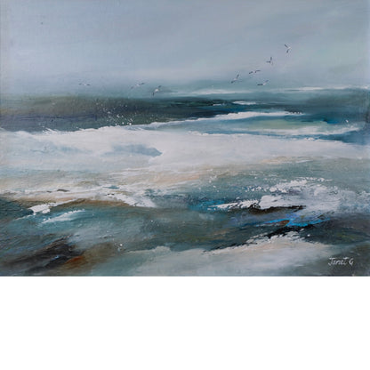 Life on the Ocean Wave  | Original by Janet Gammans
