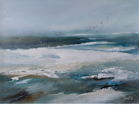 Life on the Ocean Wave  | Original by Janet Gammans