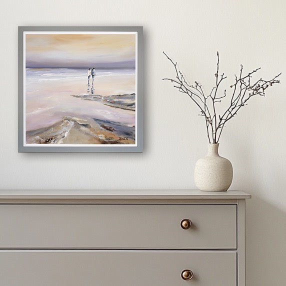 Just Us | Framed Print by Janet Gammans