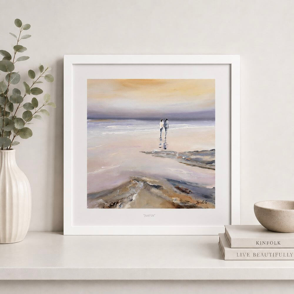 Just Us | Framed Print by Janet Gammans