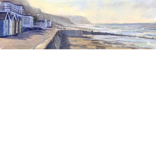 Last Sun, Cromer | Limited Edition Print by James Bartholomew | Red Lobster Gallery 