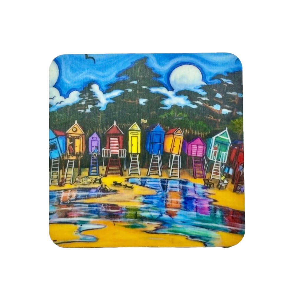 Lazy Hazy Beach Days, Wells | Fridge Magnet