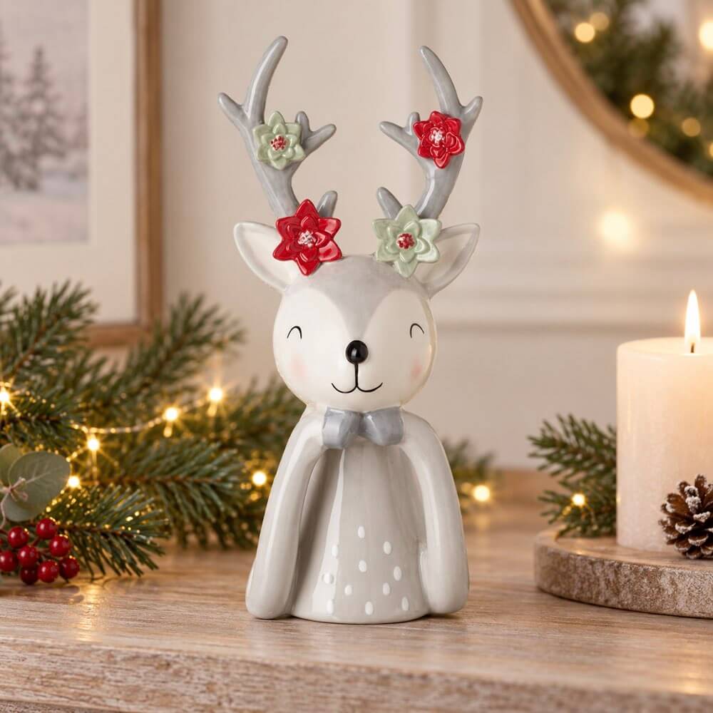 Ceramic Christmas Reindeer