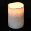 Marble Effect LED Candle