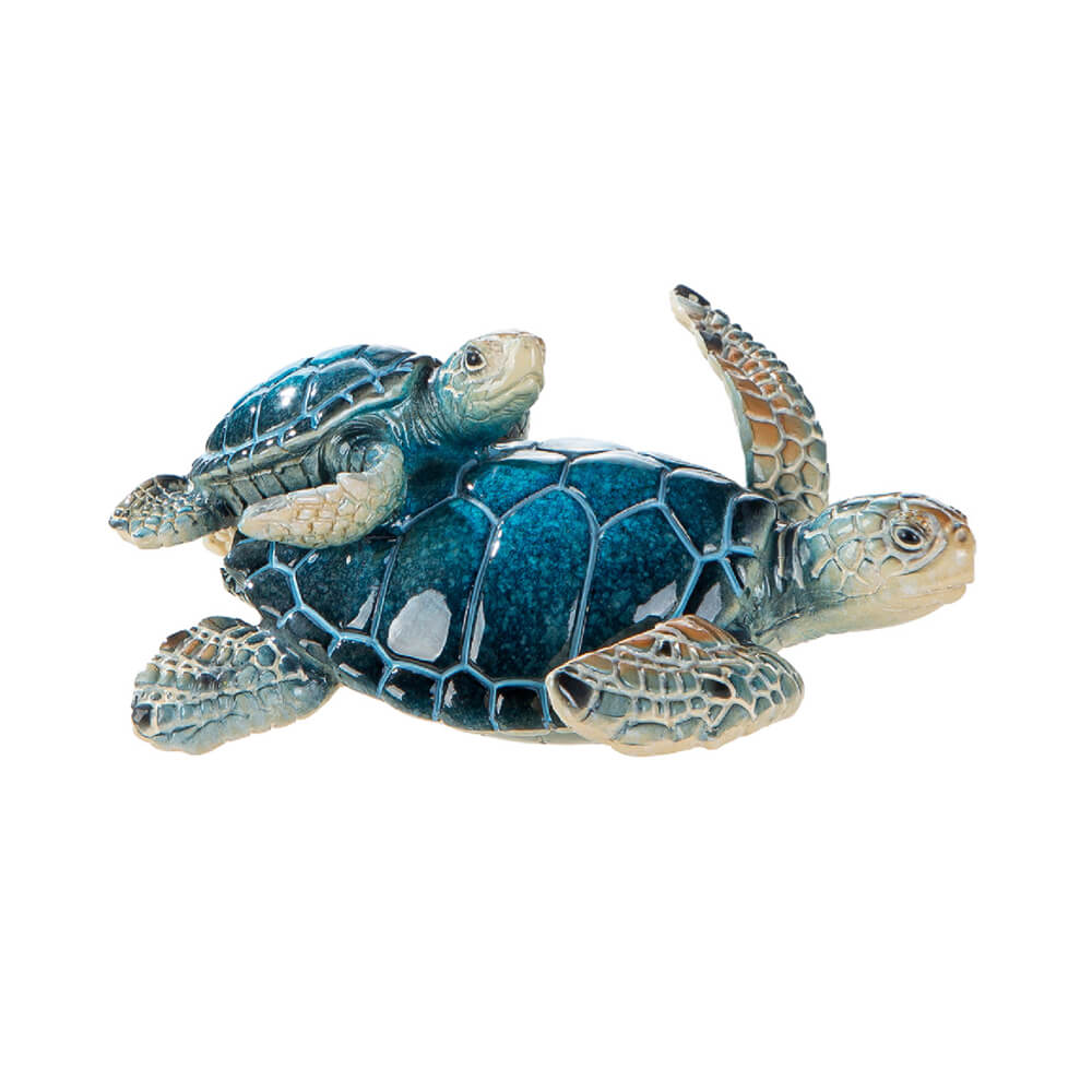 Marielle Turtle & Baby Sculpture