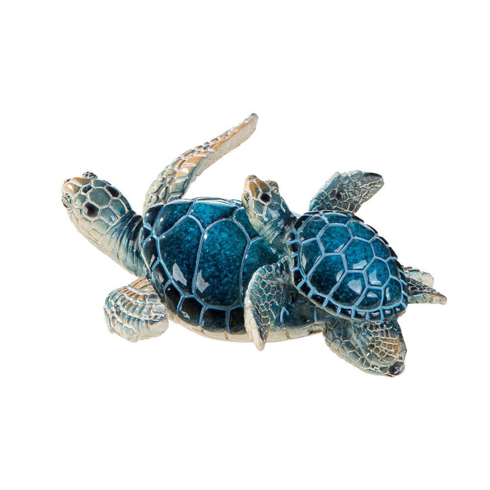 Marielle Turtle & Baby Sculpture