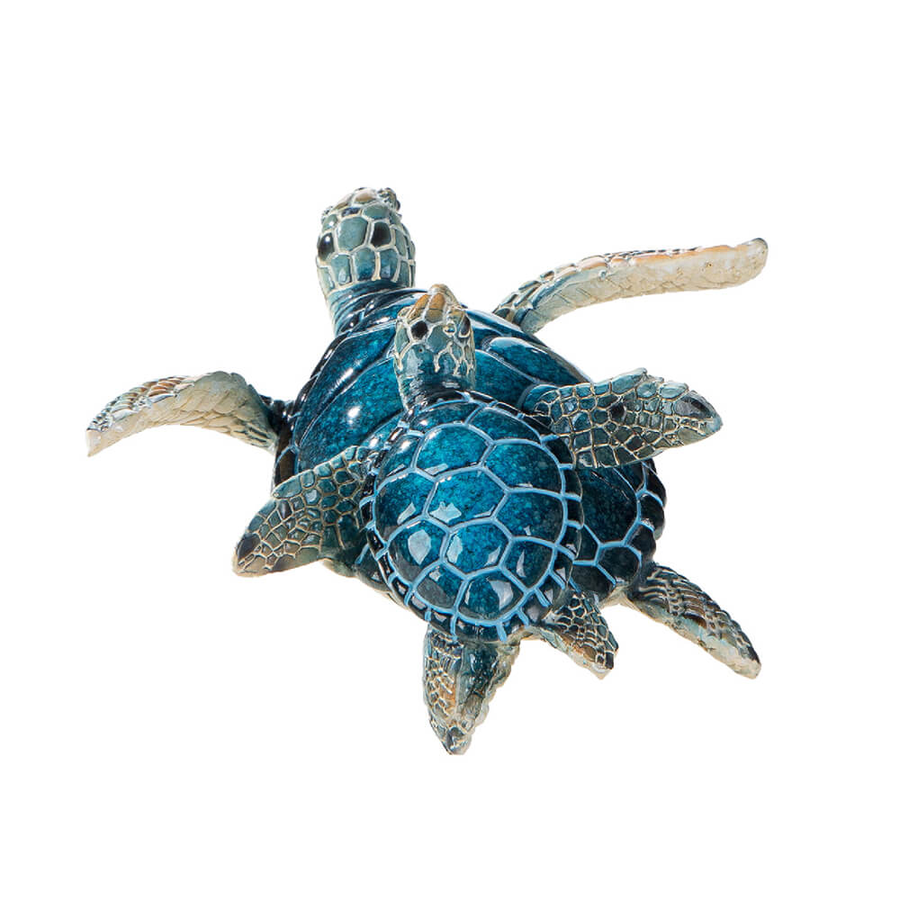 Marielle Turtle & Baby Sculpture