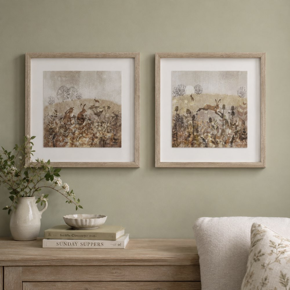 Meadow Mischief | Framed Print Set by Sabrina Roscino