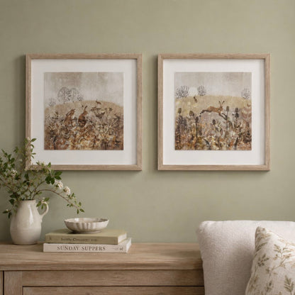 Meadow Mischief | Framed Print Set by Sabrina Roscino