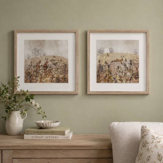 Meadow Mischief | Framed Print Set by Sabrina Roscino